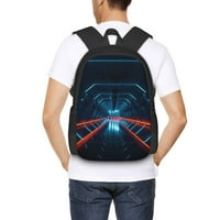 Ruksak, kanali uzorak ležerni ruksak na otvorenom ruksak studentski školski torba, unisex