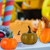 Set Halloween Bundkin Decor simulacija umjetna bundeva PROP ukrasna fotografija rekvizita za festival