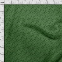 Onuone baršunaste zelene tkanine Halloween Craft Projekti Dekor tkanina Štampano dvorištem širom