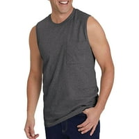 Muška modna casual pune boje Sportski fitnes majica bez rukava
