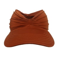 Ženski sunce vizir šešira UV zaštita Otvori gornji šešir širokih ruba
