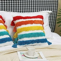 Jastučni poklopci za dječju reprodukciju Rainbow Colorbol Backing Jastučnica s resilicama