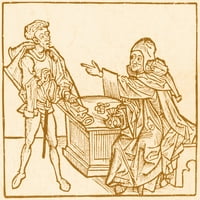 Bankar, 15. stoljetni poster Ispis naučnog izvora