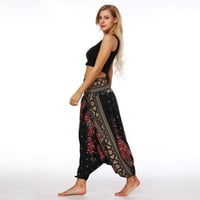 Žene Ležerne prilike ljetne kancelarijske pantalone Baggy Boho Aladdin Kombinezone harem hlače Yoga
