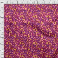 Onuone pamuk poplin ljubičasta tkanina batik šivaći materijal za ispis tkanina sa dvorištem široko