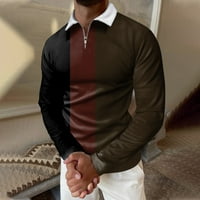 Vintage Streetwear mužjak TOP odjeću Muškarci Ležerne prilike Jesen Zimska majica s dugim rukavima Odštampana