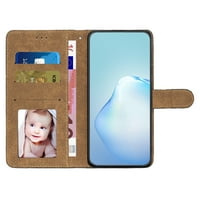 Premium veganska kožna futrola za iPhone ultra tanka kože i mekani TPU sa udarnim magnetnim zatvaračem