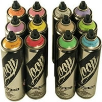 LOOP Graffiti Spray Paint 400ml limenke - set pastelnih boja