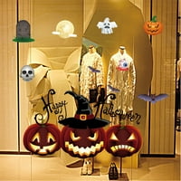 Kuluzego Halloween statički strujni zidni naljepnica Prozor Naslovnica Dekor za ukrašavanje