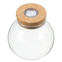 Riblje rezervoarska staklena boca praktična stakla ekološka boca sa LED svjetlom