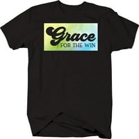Grace za pobedu vjerskog boga, Krist Jesus Bible Church kravata majica Veliki