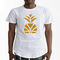 Afrički uzorak Ananas tisak za muškarce Aloha Plaže Havajska majica Casual Slim Fit kratki rukav O izrez