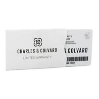 Charles & Colvard 14k bijeli zlatni moissniitni jastuk za angažovanje prstena veličine 9, 2.58cttw rose