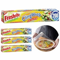 PK Stretch Film Cling Wrap Fresh Food Cover Clear Netoksični plastični SQ Ft