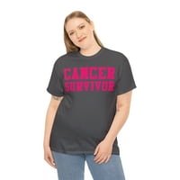 Grafička majica za preživljavanje raka, veličina S-5XL
