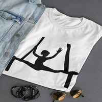 Zračna gimnastika Split Majica Žene -Image by Shutterstock, ženska srednja sredstva