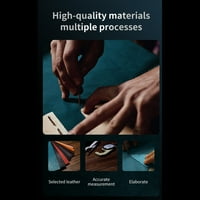 Torbica JIAHE za Samsung Galaxy S Plus 6. Plus, vrhunska PU kožna Kickstand Magnetni udar otporni na