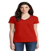 Normalno je dosadno - ženska majica s kratkim rukavima V-izrez, do žena veličine 3xl - Albuquerque
