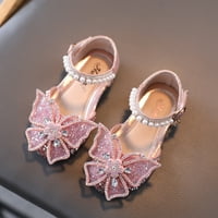 Dječja cipela Dječja djeca Dječja djevojaka Pearl Crystal Bling Bowknot Single Princess Cipele Sandals