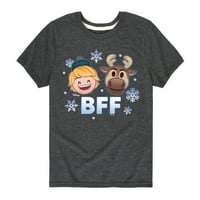 Disney Emoji - Kristoff Sven BFFS - Grafička majica kratkih rukava za mališana i mlade
