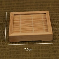 Japan Teamizam višestruki dizajn izolirani podrumci Dekorativni bambusovi jastuk za čaj za čaj za uređenje