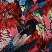 OKBOP Atletski kratke hlače za žene Ljeto Novo visoki struk čipka sa labavim digitalnim tiskarskim kratkim