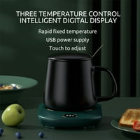 Austok krig za kafu, LED digitalni displej, podesiva temperatura, vodootporna ploča, čaša toplija za
