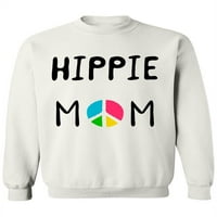 Mirov simbol Hippie mama Dukserice - MIMage by Shutterstock, ženska XX-velika