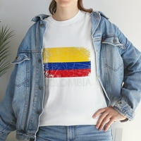 Kolumbijska zastava Vintage izrađena u kolumbijskom poklon majici