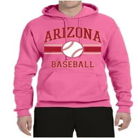 Divlji Bobby City of Arizona bejzbol Fantasy Fan Sports Unise Hoodie Duks, Neon Pink, X-Veliki