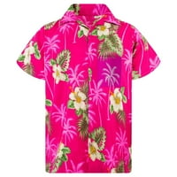 Zapadne majice za žene vruće ružičaste košulje za žene za žene Flowers napušta bluzu ananas funky košulju