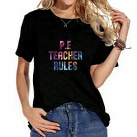 Povratak na knjige Povrat na školske poklone Trendy Ženska grafička majica, meka i lagana majica kratke