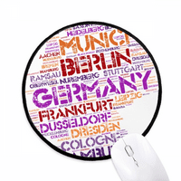 Njemačka Naziv grada Karta Style Pad za miš za radnu površinu za računar