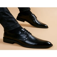 Zodanni Muški Oxfords Formalni kožni cipela čipka za cipele Obuće za cipele Udobne stanovi Vjenčani