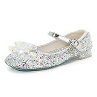 Gomelly Kids Mary Jane Sandale Udobne cipele Glitter haljina cipele Neklizajuce princeze Djevojčicu