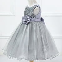 Padort haljine za djevojke djevojke kratka haljina s kratkim rukavima 3D tiskana Ležerna Swirl twirl