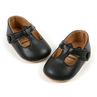 Sprifallbaby Baby Girl Premium PU ravni dojenčad prve cipele od šetnje za zabavu, festival, tuš za bebe