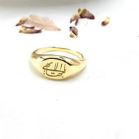 Baha'i prsten, baha'i prsten za potpise, ya-bahá'u'l-abhá sterling srebrni baha'i prsten od kamena simbola