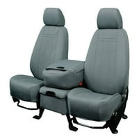 Caltrend Stražnji split klupa Neoprene pokriva za sjedala za 2012 - Toyota Prius V - TY459-08PA svijetlo sivi umetci i obloži